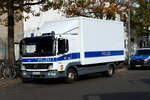 Mercedes-Benz MB Atego 818, LKW-Kofferaufbau der Bundespolizei.