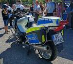 =BMW-Dienstmotorrad der LaPo HESSEN steht auf dem Ausstellungsgelnde anl.