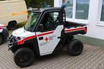 Nagelneues DRK Kreisverband Hochtaunus Polaris UTV (Rotkreuz Hochtaunus 15-2) am 03.10.25 beim Tag der offenen Tr