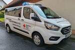 =Ford Transit Custom als Katastrophenschutzfahrzeug im Dienst des DRK KV HNFELD, gesehen beim Ortsjubilum 1000 Jahre Groenbach im Juni 2025