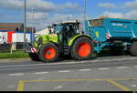 Claas 470 Arion unterwegs in Chavornay am 02.10.2025