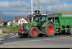 Fendt 720 unterwegs in Chavornay am 02.10.2025