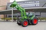 Fendt Vario 516 mit Cargo 4 Frontlader am 14.11.25 auf der Agritechnica in Hannover Messe