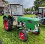 =Deutz 4506, gesehen beim Ortsjubilum 1000 Jahre Groenbach im Juni 2025