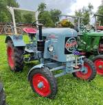 =Eicher 16 PS, ausgestellt beim Ortsjubilum 1000 Jahre Groenbach im Juni 2025