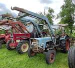 =Eicher, gesehen beim Ortsjubilum 1000 Jahre Groenbach im Juni 2025