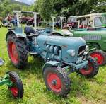 =Eicher Tiger, gesehen beim Ortsjubilum 1000 Jahre Groenbach im Juni 2025
