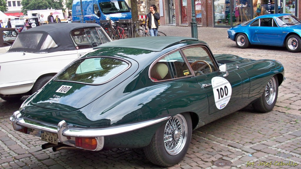 (01.06.2012) Aachen - 4. AKV Benefiz-Oldtimer-Rallye - Jaguar E-Type