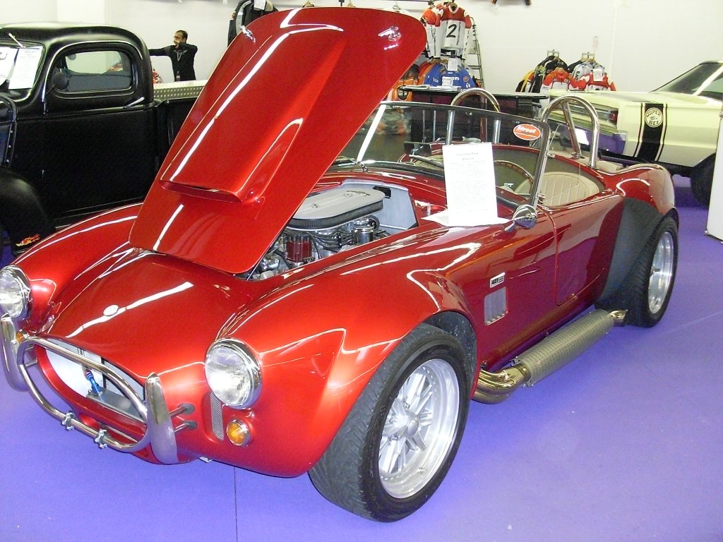 AC Cobra 427 in candyred, Essen Motorshow Dezember 2008