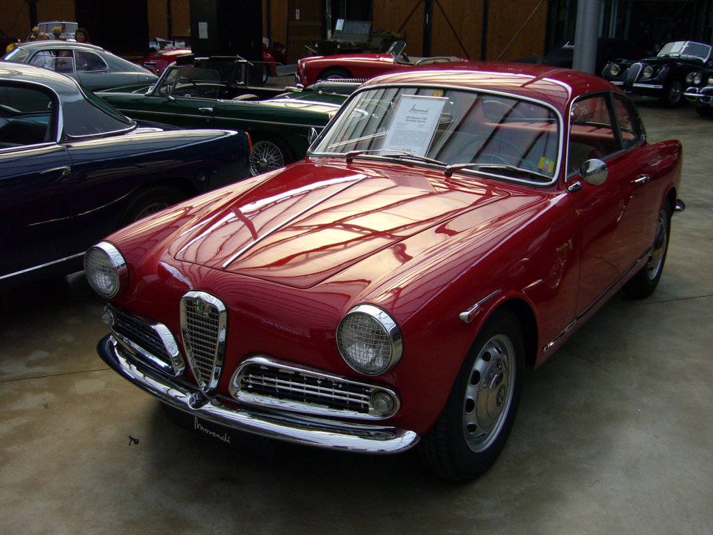 Alfa Romeo Giuletta Sprint 1300 von 1959 im Dsseldorfer Meilenwerk.