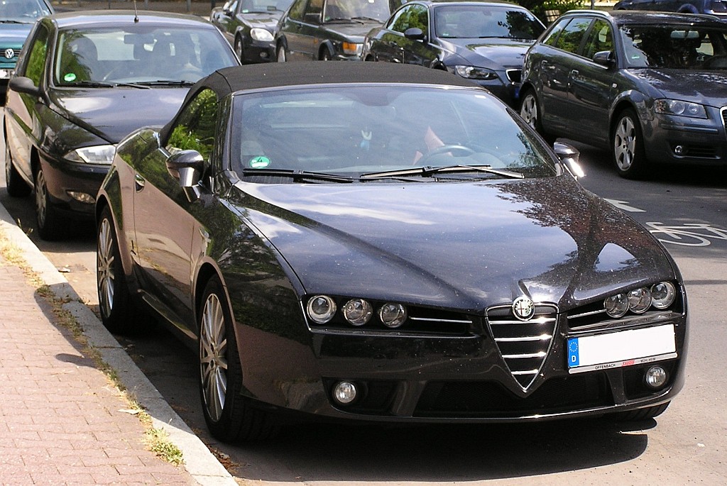 Alfa-Romeo Spider. Foto: juli 2010
