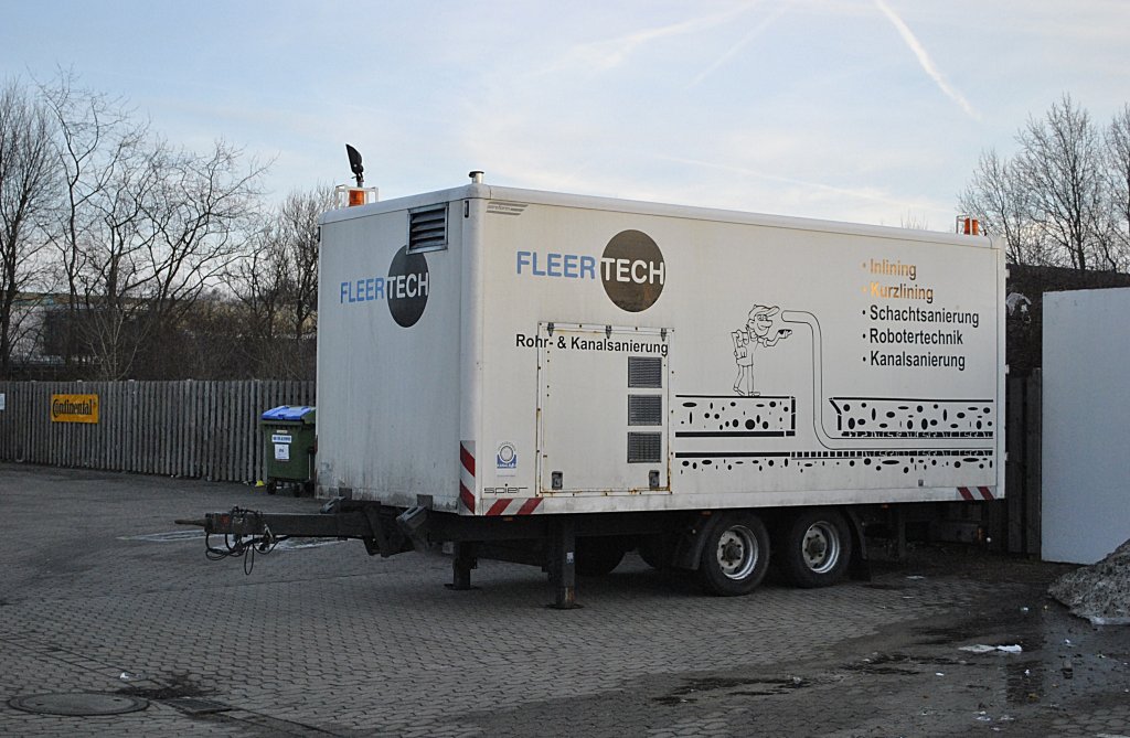 Anhnger  (Fleer Tech, in Lehrte, am 16.01.2011 in Lehrte.