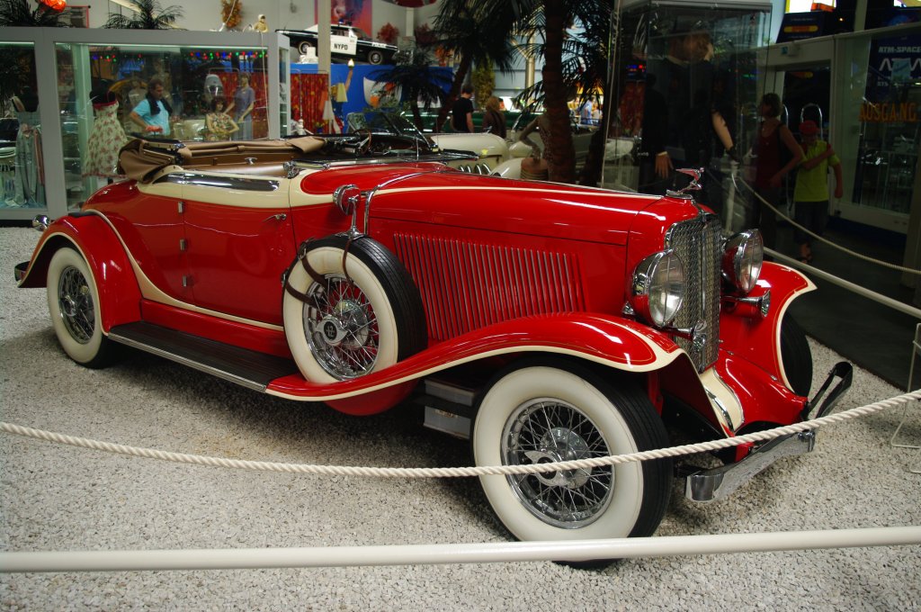 Auburn 12-161, 160 PS von 1932, Technikmuseum Sinsheim (26.06.2011)