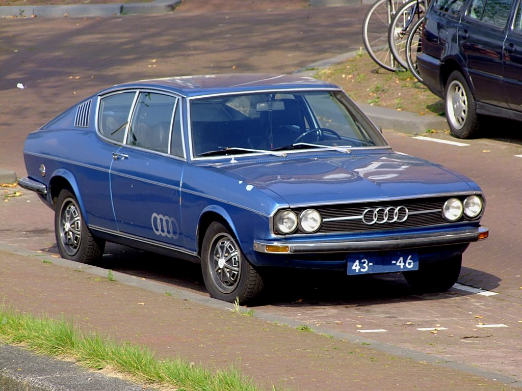 Audi 100 Coupé S; wurde im Zeitraum von 1970÷76 mit einer ...