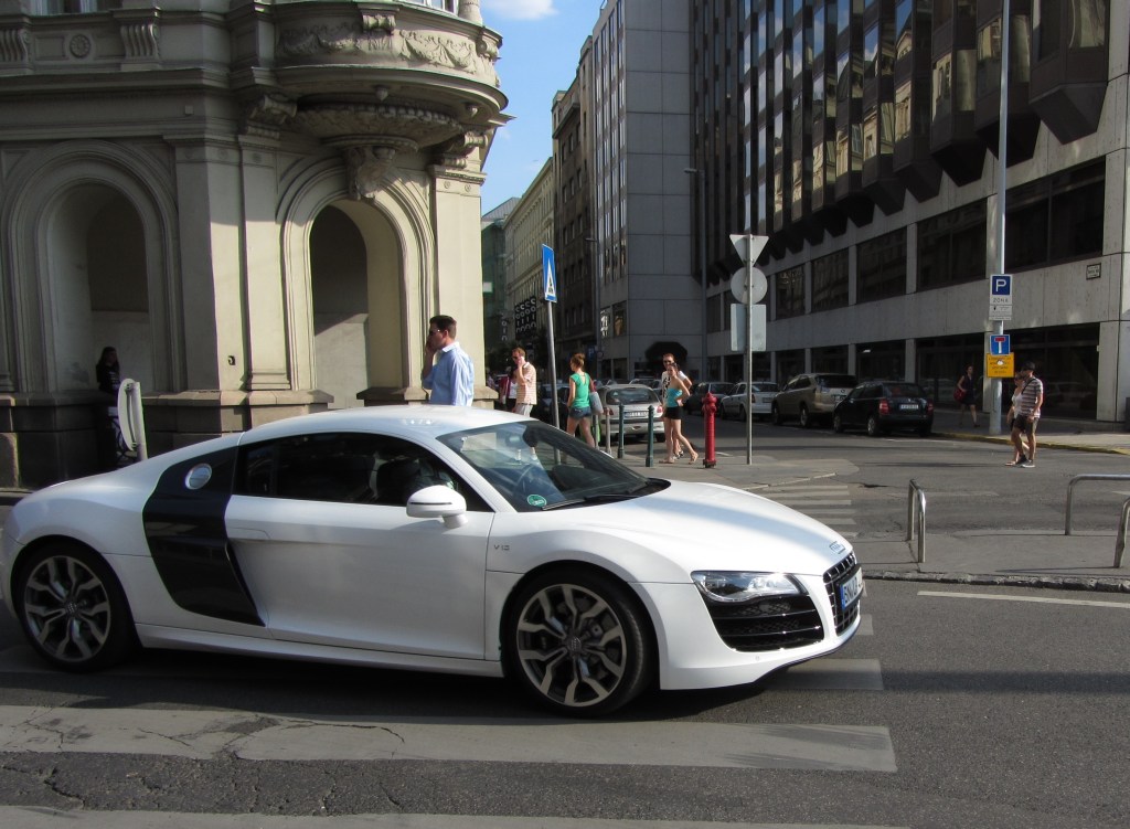 Audi R8, gesehen am 29.04.2012