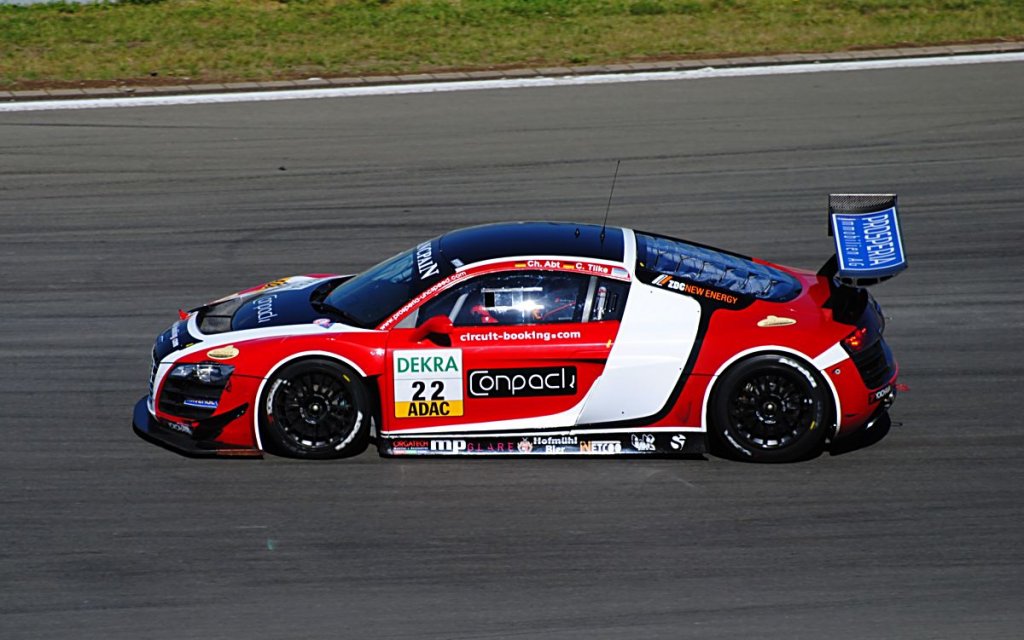Audi R8 LMS ultra, beim GT Master am 16.9. auf´m Nrburgring