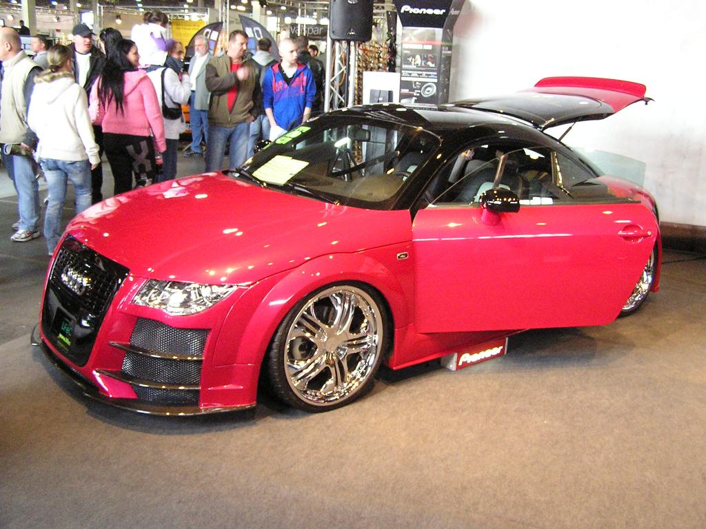 Audi TT Coupé gepimpt. Foto: Carstyling Tuning Show , März, 2011