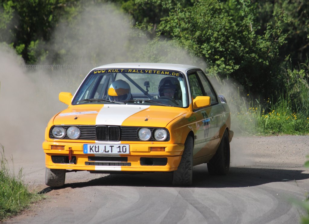 BMW 3er E30 WP1 FTE Rally Ebern 2012. Semlinger/ Schnock