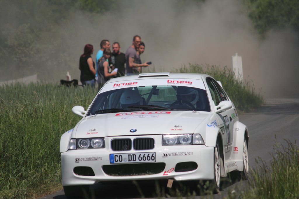 BMW 3er E36 WP4 FTE Rally Ebern 2012. Dinkel/ Heinze