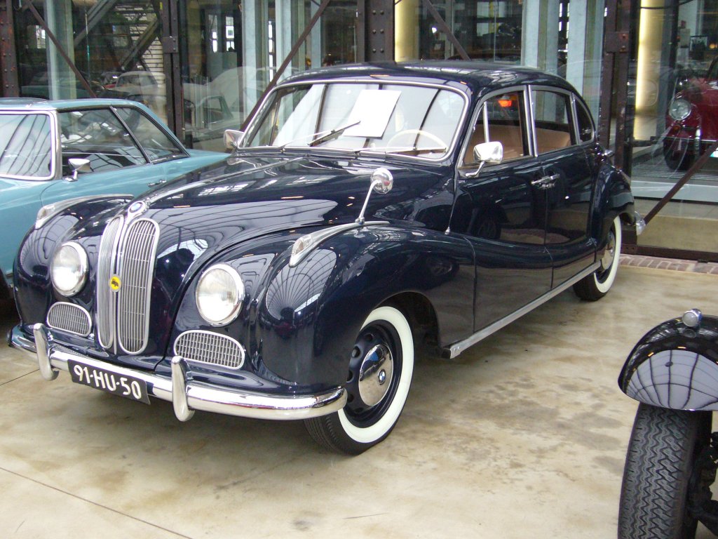 BMW 501 Sechszylinder. 1952-1958. Meilenwerk Düsseldorf.