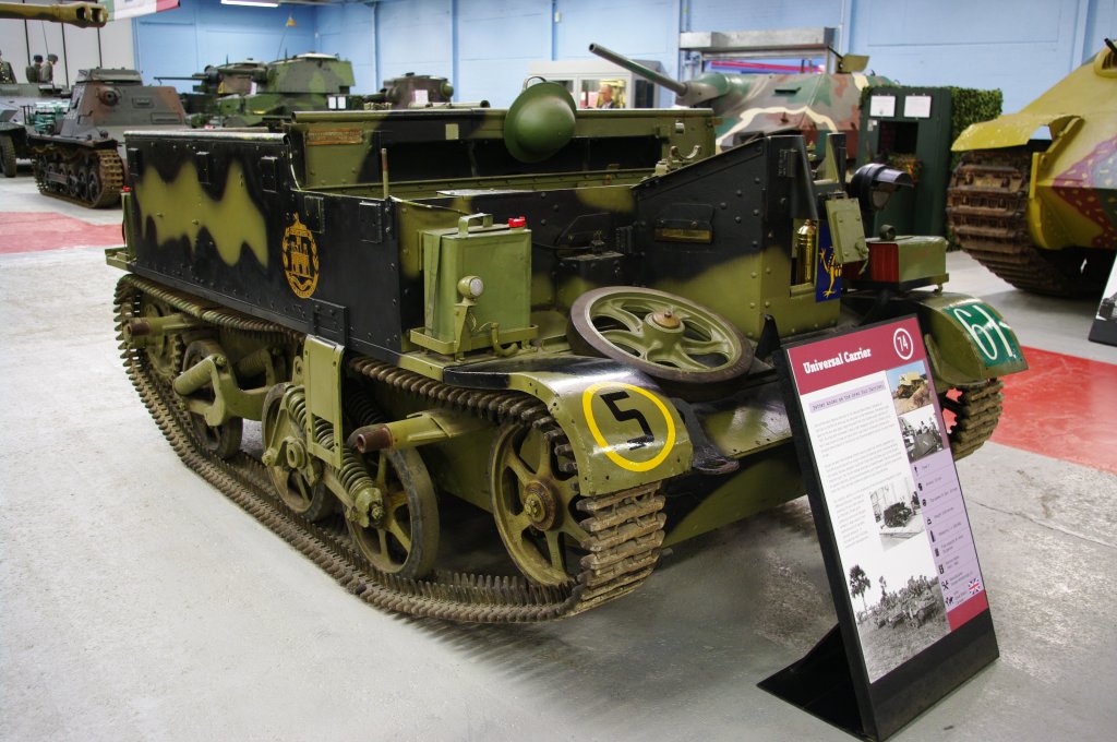 Bovington Tank Museum, Universal Carrier (30.09.2009)