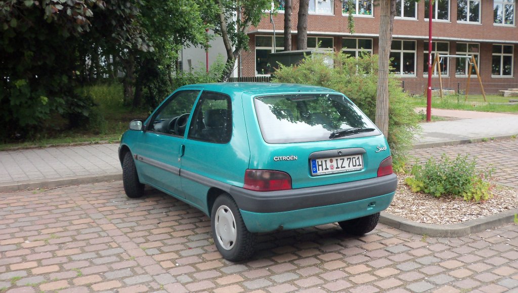 Citrn Saxo im Lehte am 20.06.2010.