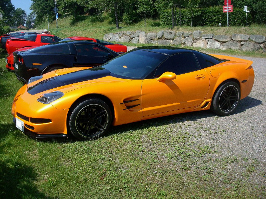 Corvette, amerikanischer Sportwagen von GM, Juli 2010