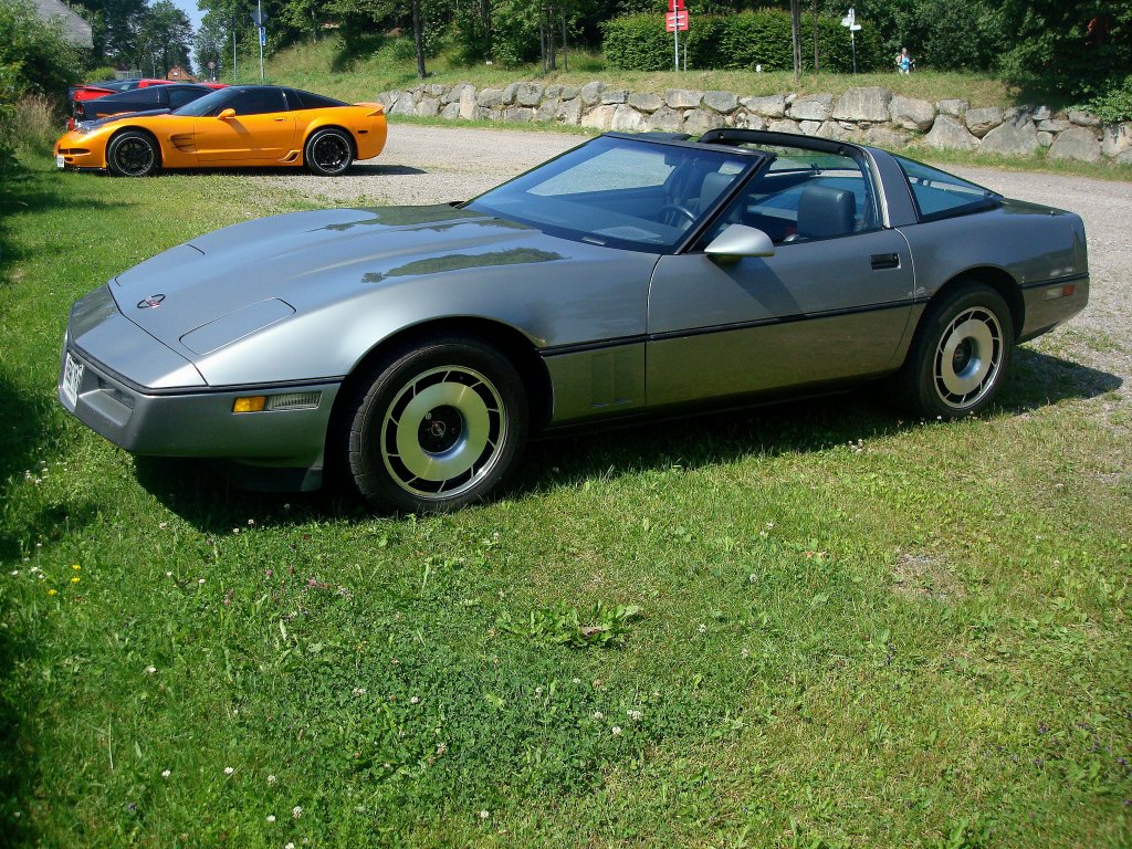 Corvette, amerikanischer Sportwagen von GM, Juli 2010 