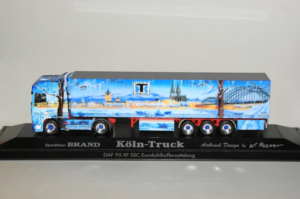 DAF XF SSC Khlkoffer-Sattelzug  Brandt / Kln Truck  
