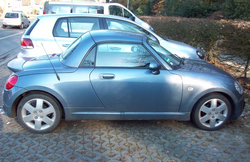 DAIHATSU Copen Top S in Stahlgrau Perleffekt Lackierung in Herten 09/03/2010