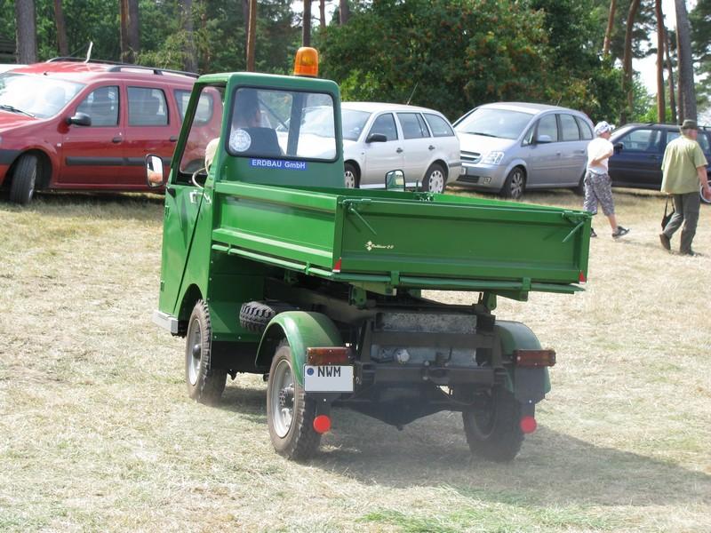 Dieselameise  Multicar  M 22 aus dem Landkreis Nordwestmecklenburg (NWM) beim 16. Oldtimer- und Traktorentreffen, Alt Schwerin/Meckl. [08.08.2009]
