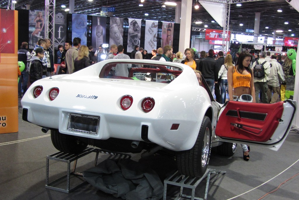 Dieser Chevrolet Corwette wurde auf der Carstyling Tuning Show 2012 fotografiert.