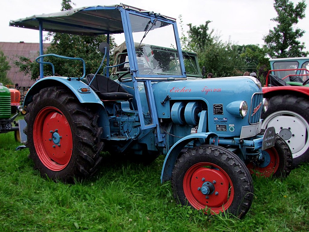 EICHER EM200-S; nimmt an der Oldtimerausstellung in Mnsteuer teil;100808