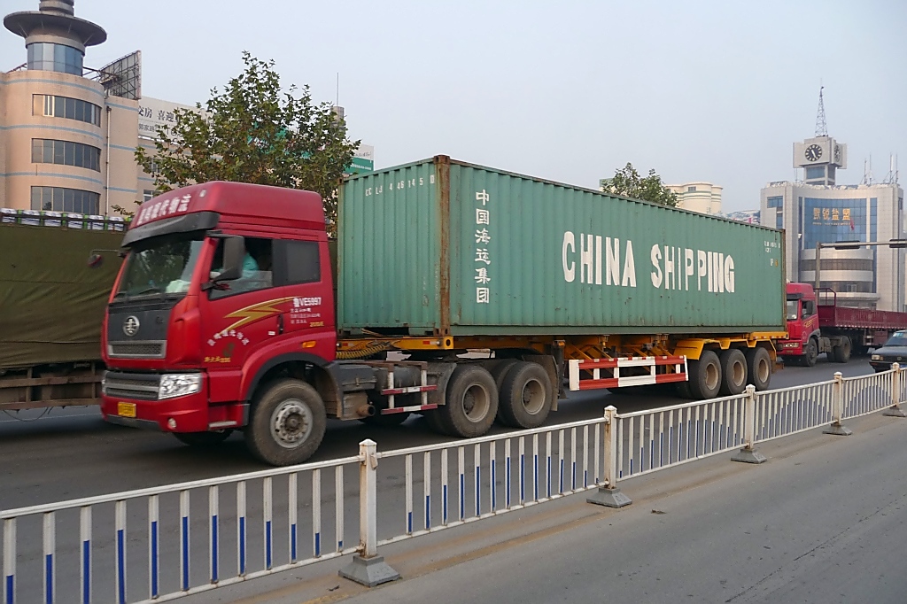 FAW LKW in Shouguang, 30.10.11