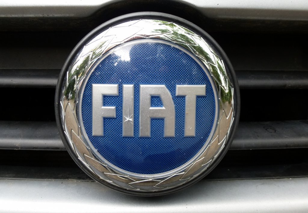 FIAT, 1899 gegrndete italienische Automobilfirma mit Hauptsitz in Turin, Juni 2013