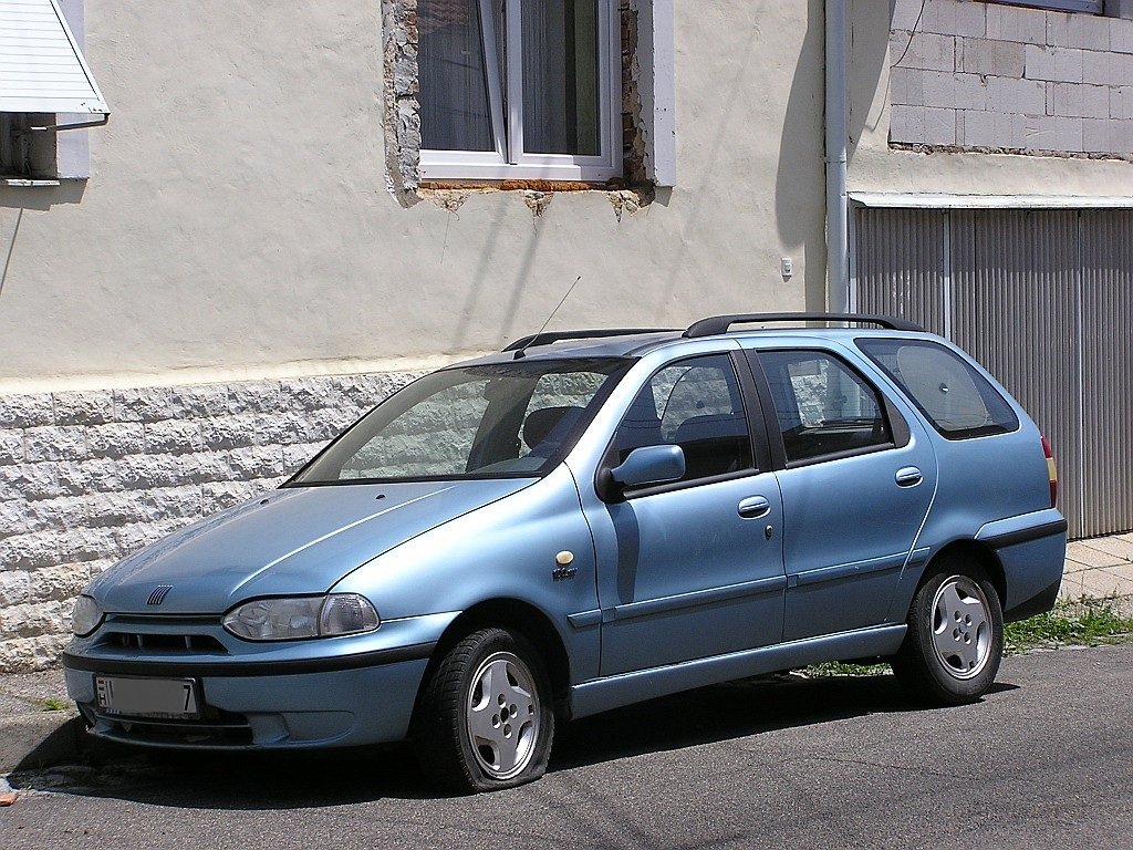 Fiat Palio Weekend in schner blauen Farbe.
Foto: 10.06.2010