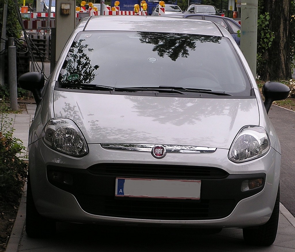 Fiat Punto Evo. Aufnahmedatum: Juli 2010.