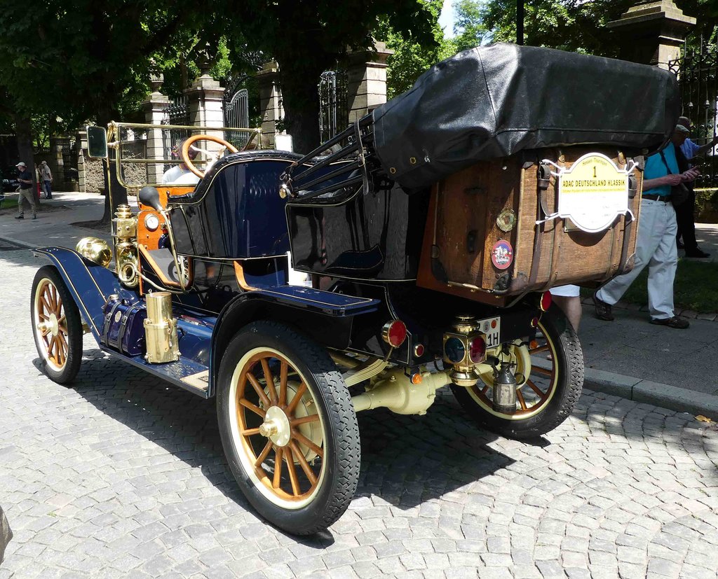 =Ford Model T Tourabout, 20 PS, Bj. 1911, steht anl. der ADAC Deutschland Klassik 2017 in Fulda, Juli 2017