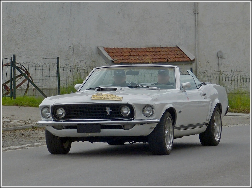 Ford Mustang 350GT, Bj 1969, aufgenommen whrend der Rotary Castle Tour durch Luxemburg.  30.06.2013. 