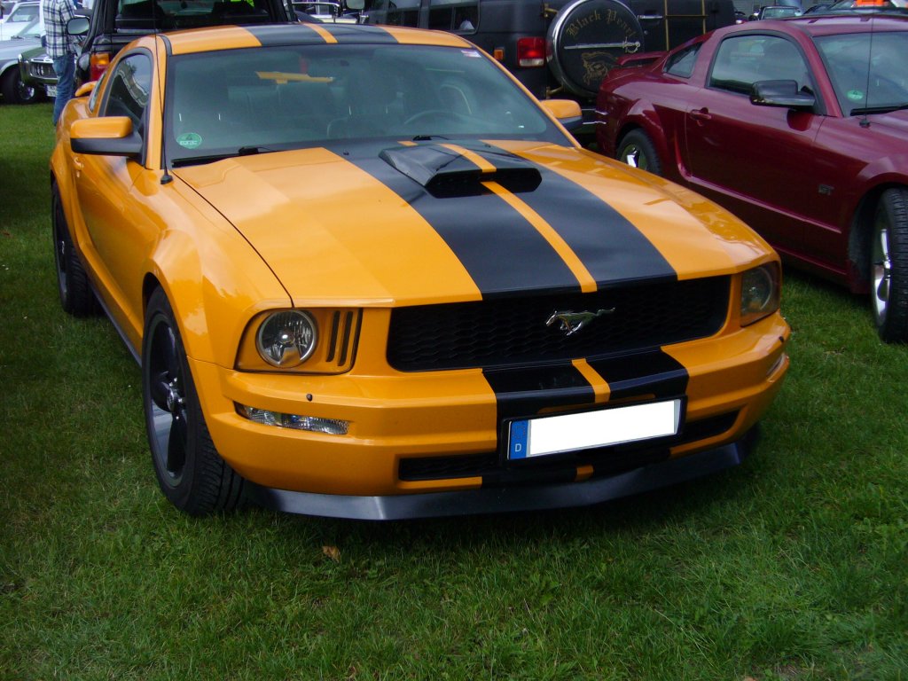 Ford Mustang auf dem US-cartreffen in Oberhausen am 23.07.2011.