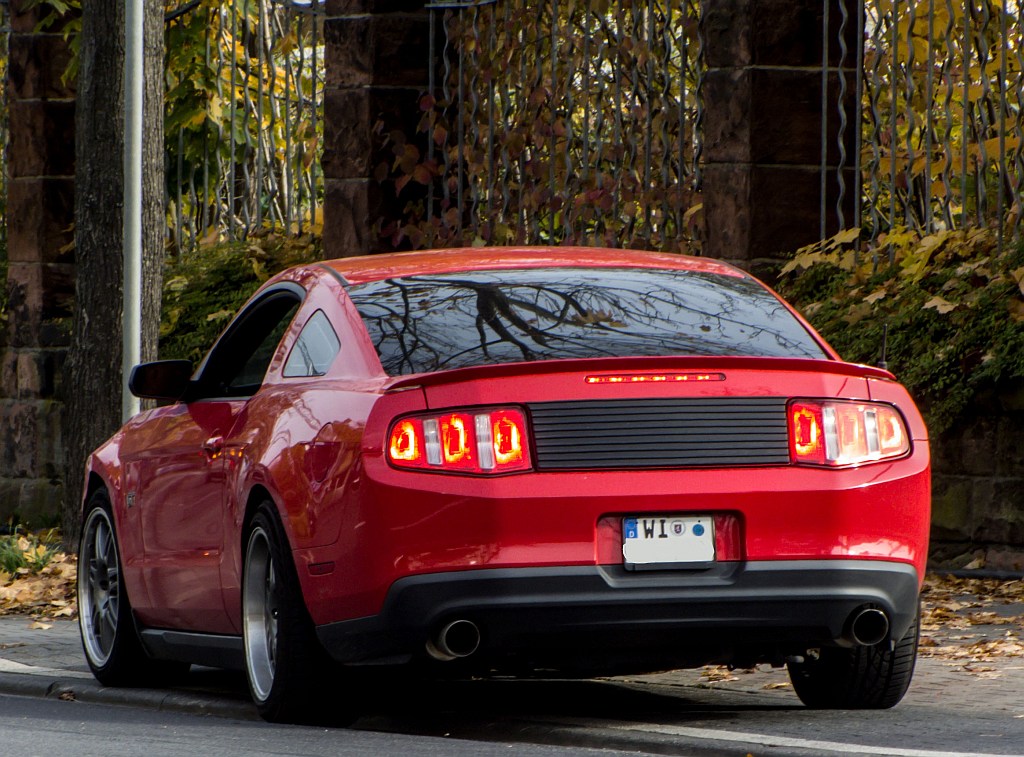 Ford Mustang. (Aufnahmedatum: 20.10.2012)