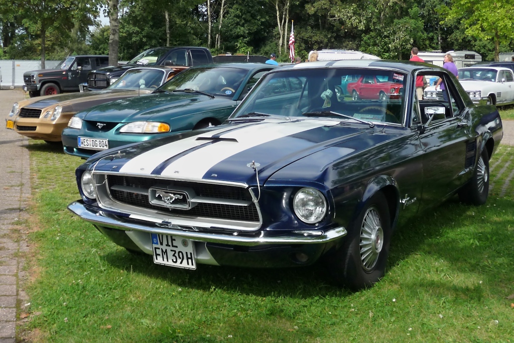 Ford Mustang, US-Car-Show Grefrath 2011-08-21 