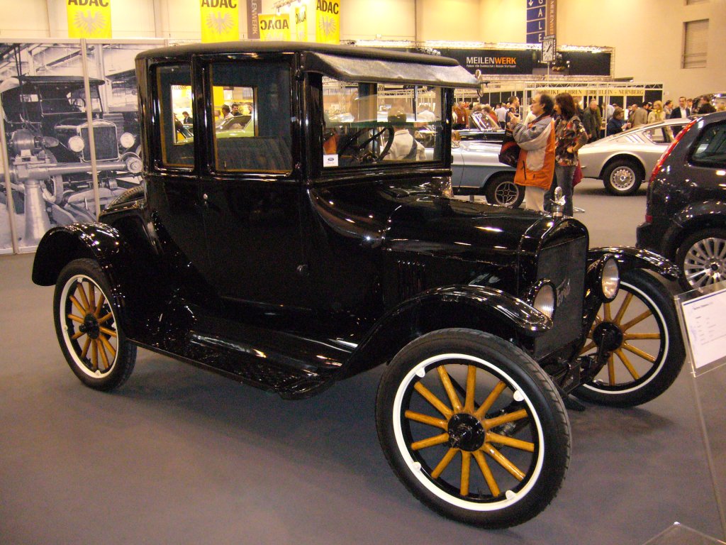 Ford T Coupe Baujahr 1924. Technoclassica 27.03.2008