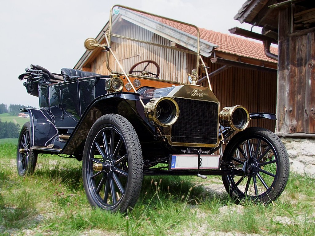FORD-T,Bj.1911 bei der Oldtimerveranstaltung  Stehrerhof ;100704