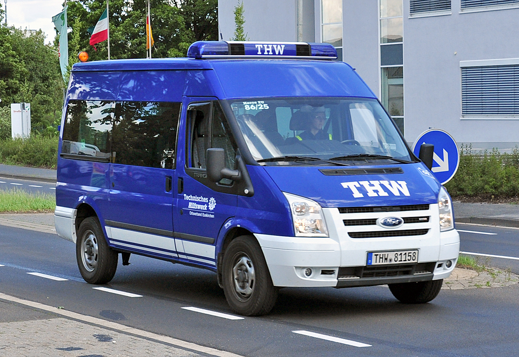 Ford Transit des THW, Ortsverband Euskirchen, 18.06.2011