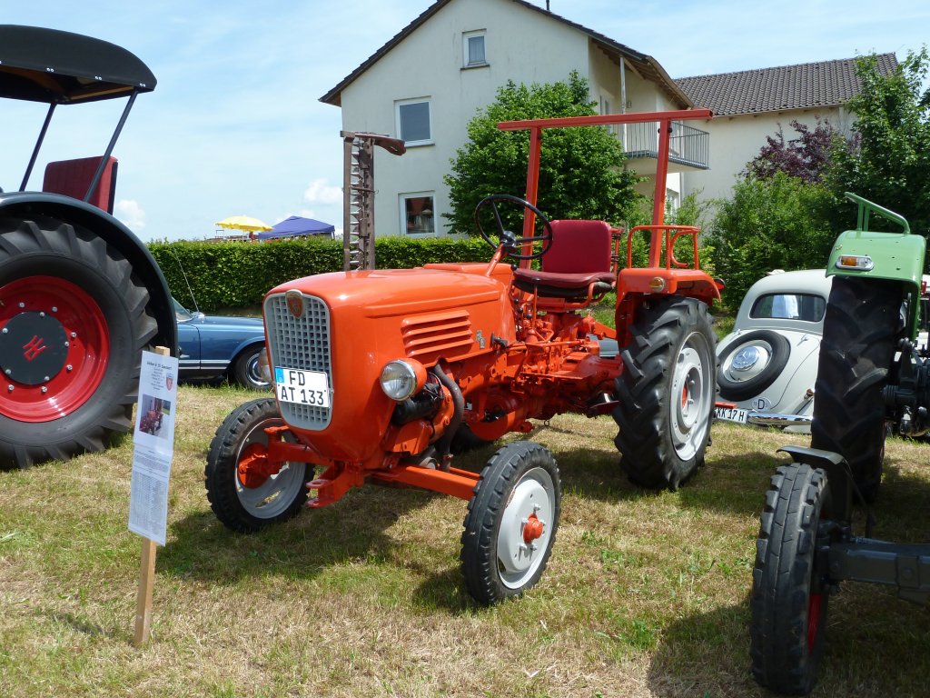Gldner G 15 Spessart, Baujahr 1962, ausgestellt anl. der Feier  850 Jahre Bernhards  am 06.06.2010 in Fulda-Bernhards 