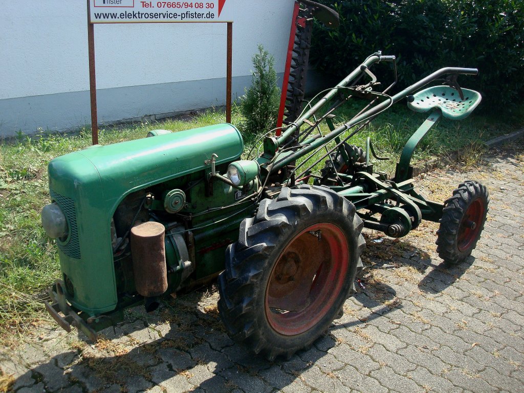 Holder Einachsschlepper, Traktorentreffen Holzhausen, Juli 2010