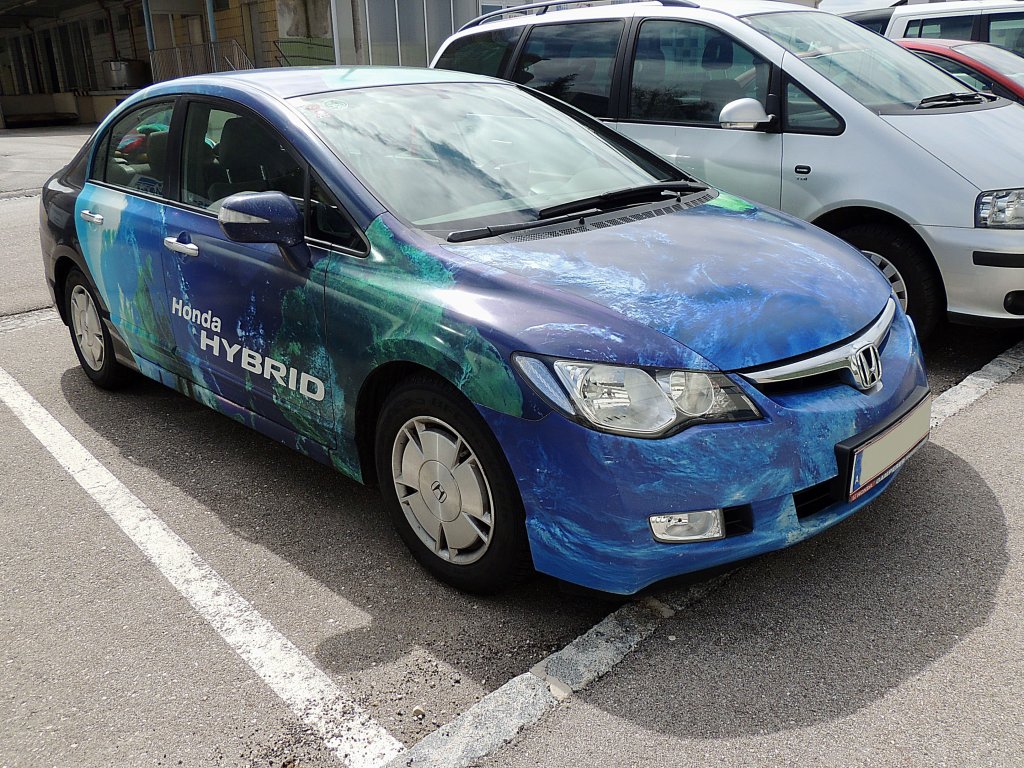 Honda Civic Hybrid, wurde im Zeitraum von 2007–2010 produziert; 130414