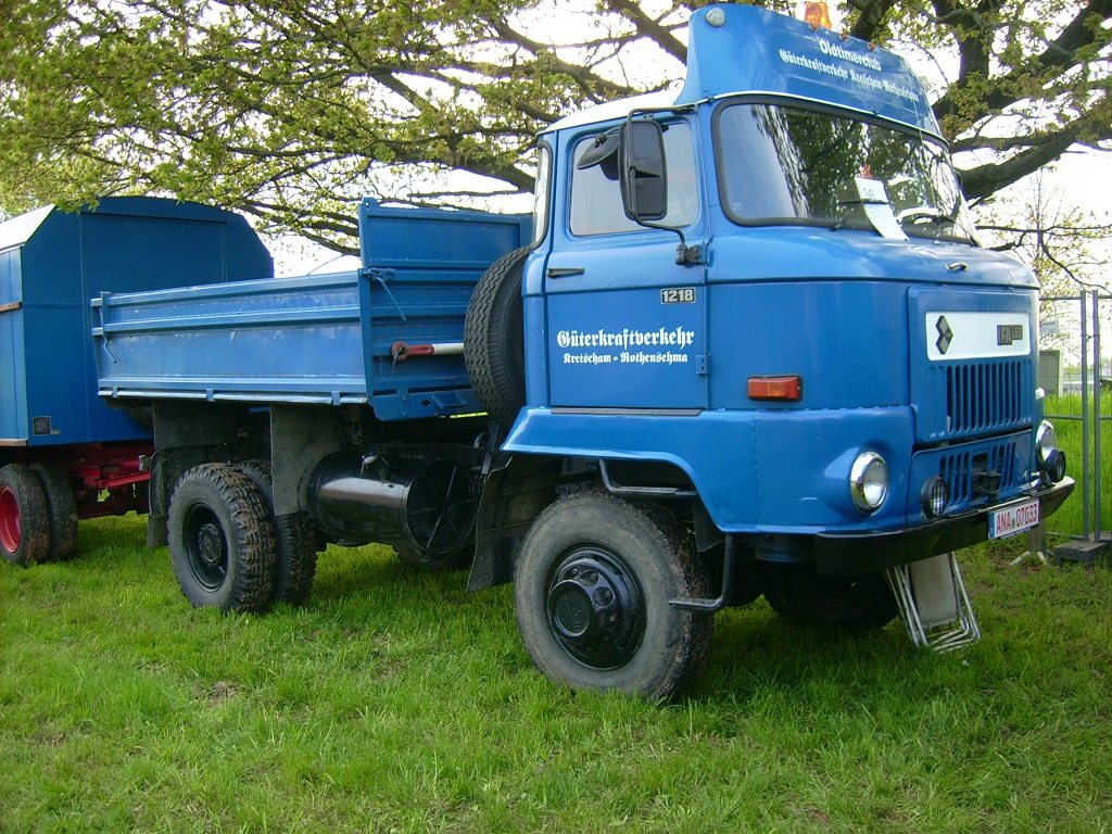 IFA L60 Allradkipper beim Russentreffen in Oberlungwitz