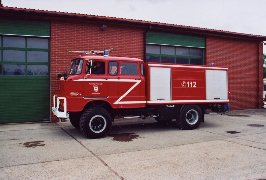 IFA W50 LA als TLF 16 GMK der FF Zeuten 2008 in Rehfelde.